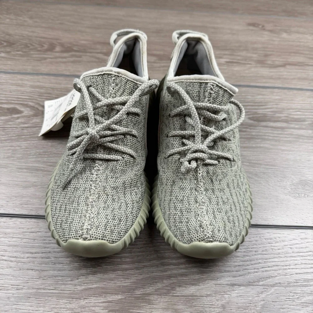 Adidas Womens Yeezy Boost 350 Moonrock Sneakers Grey 6.5 New
